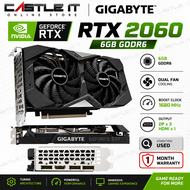ASUS MSI GIGABYTE NVIDIA GeForce RTX 2060 6GB GDDR6 Used Graphics Card