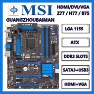 MSI Z77A-G43 GD55 GD65 ZH77A-G43 H77 Z77 LGA 1155 Motherboard DDR3 HDMI SATA3 USB3.0