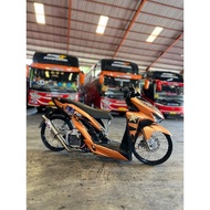 Saleba/ Exhaust Type V1 Stainless Titan Original Wolfgang Exhaust for vario, aerox, nmax Motorcycles