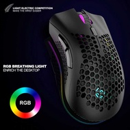 Mouse Gaming Wireless RGB Honeycomb Rechargeable - BM600