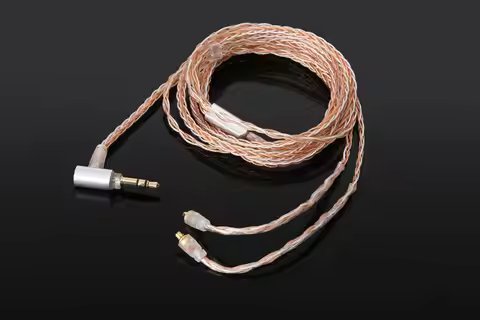 8-core braid 2.5/3.5mm/4.4mm BALANCED Audio Cable For Final E5000 E4000 A8000 B1 B2 B3 MAKE1 2 3 Cre