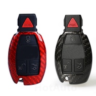 T-Carbon Mercedes Benz Carbon Fiber Car Key Cover for W204 W205 W212 A B C E CLA45 W176 W117 C63 A45