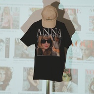 HOMAGE TEES ANNA WINTOUR TEE Black Short Sleeve T-Shirt British Brand China Has Hip Hop