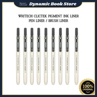 Writech Clictek Pigment Ink Liner | Pen Liner / Brush Liner | Technical Drawing Pen | Refillable