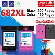 Compatible HP 682XL HP 682 Ink Cartridge Refill Ink Cartridge HP 682 Black HP 682 Cartridge for 2336