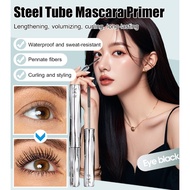 🔥Hot🔥【Long-Lasting/Waterproof】Steel Pipe Eyelash Primer/Thick And Long Etude Long Curling Fix Mascar