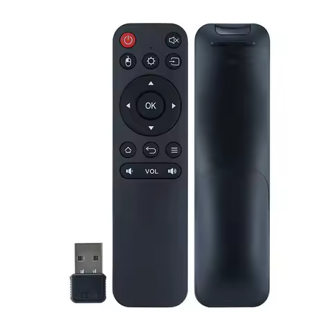 ForBPR1S Plus BLE 5.0 Air Mouse Voice Remote Control 2.4GHz Wireless Remote Controller With Gyro for