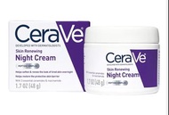 全新 美國直送  CeraVe 夜間再生修護肌膚晚霜 48g