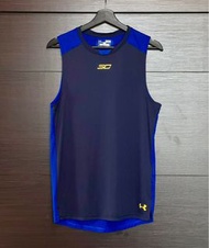 40%OFF！9.5成新 正版 UA SC30 運動背心球衣 透氣 籃球 勇士NBA  Curry Under Armour