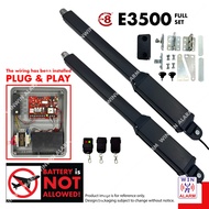 E8 E3500 2CH 433MHZ WA3 ( SET ) Swing folding arm autogate system heavy duty