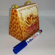 30pcs Paper Bag Mini 9cm x 9cm x 6cm Goodies bag