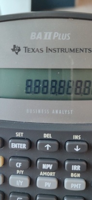 Texas Instruments BA II Plus Business Analyst Calculator