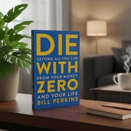 Die With Zero: Perkins’ Viral Life Guide – Maximize Value from Money & Life, Great for Bedroom/Livin