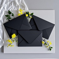 THICK BLACK Envelope A5 A6 A8A7 Wedding envelope wedding invitation Angpao Envelope Aesthetic Money 