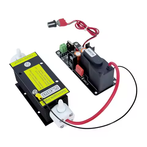 High-end Adjustable 3g Ozone Generator O3 Ozone Air Cooling Quartz Tube Ozonator Odor Removal Water 
