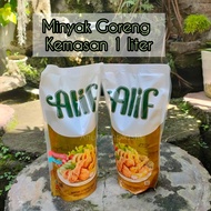 Minyak Goreng merk ALIF kemasan 1 liter / Minyak goreng 1 liter