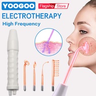 YOOGOO High Frequency Electrode Tube Electrotherapy Skin Care Facial Spa Salon Acne Remover