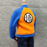 [High Quality] Ready Stock 40cm Dragon Ball Jacket 1/6 Soldier Trendy Cool Sweatshirt Jacket Clothin