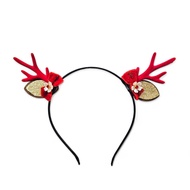 Christmas Headband with Deer Ears IronRing P20/1