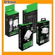 DMES DT1 2.4A Dual USB Port Fast Charging TYPC CHARER/DMES DA2 USB QC 3.0 Fast Charging 18W UK Plug 