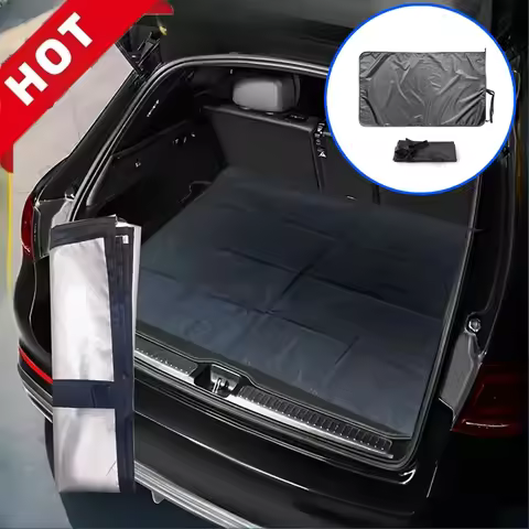 Suitable for car trunk cargo mats, waterproof and dirt resistant pet protection mats in the car trun