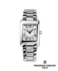 Frederique Constant นาฬิกาข้อมือผู้หญิง Quartz FC-200MC16B Classics Carree Ladies Watch