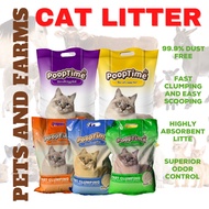 POOPTIME BENTONITE CAT LITTER