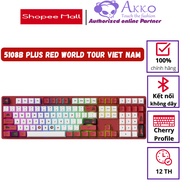 AKKO 5108B Plus Red World Tour Viet Nam Mechanical Keyboard
