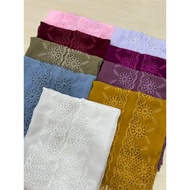 Zalina premium embroidery fabric kebaya sulam kebaya embroidery tulle embroidery fabric