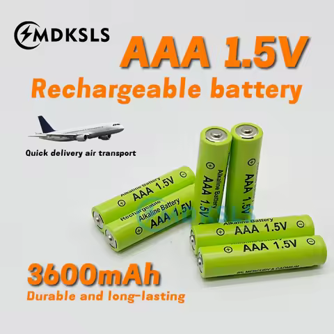 2025 New 1.5V AAA Battery 3600mAh Rechargeable Battery NI-MH 1.5 V AAA Battery for Clocks Mice Compu
