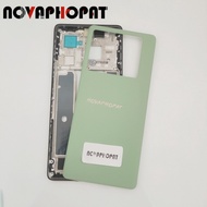 LCD Faceplate Middle Frame Bezel For Infinix Zero 30 5G X6731 Battery Cover Back Rear Door Full Hous