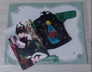 Ren Zotto Happy Holidays聖誕拍立得普+衣服吊飾key chain（nijisanji en彩虹社）
