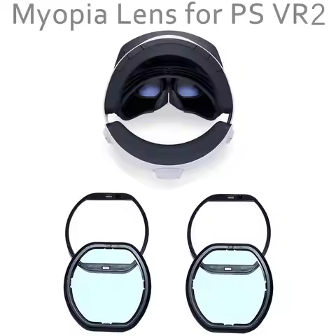 VR Prescription Lenses for PS VR2 Lens Myopia Anti Blue Glasses Quick Disassemble Protection Frame f