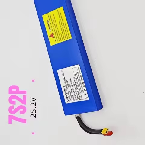 7S2P 25.2V 5Ah Electric Scooter Battery
