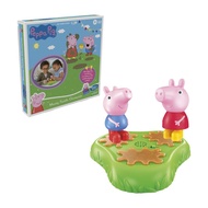 ペパピッグ きんてれ Hasbro Gaming Peppa Pig Muddy Puddle Champion Board Game for Kids Ages 3 and Up, Preschoo