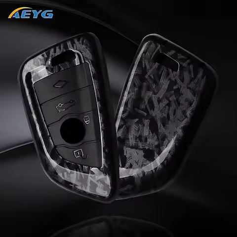 Car Key Case For BMW 1 3 5 7 Series X1 X3 X4 X5 F10 F15 F16 F20 F30 F18 F25 M3 M4 E34 Keychain Holde