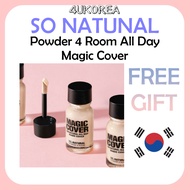 SO NATUNAL Powder 4 Room All Day Magic Cover/K-BEAUTY