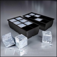 Dabuliu Ice Cube Mold Silicone Box Ice Cube Mold 8 Grid - DB88