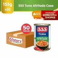 555 Tuna Afritada 155g (Case of 50pcs) - Healthy, High Protein, Vit A, No Preservatives