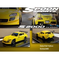 YM MODEL HONDA S2000 SPOON YELLOW