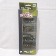 Six-Six-Zero You Deserve It Military Alloy Car No. 660-A138 Diecast Scale 1:64 Military Car Toy