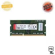 RAM DDR3L(1600, NB) 4GB KINGSTON VALUE RAM (KVR16LS11/4WP) ประกัน LT. แรมโน๊ตบุ๊ค ram notebook เเรม หน่วยความจำ RAM DDR ram laptop