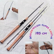 Ultra Light Joran Pancing Ikan Nilem Wader Super Lentur 180 Cm Sambung 2