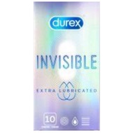 Condom, DUREX INVISIBLE Extra Lubricated 10s *MEGA SALE*