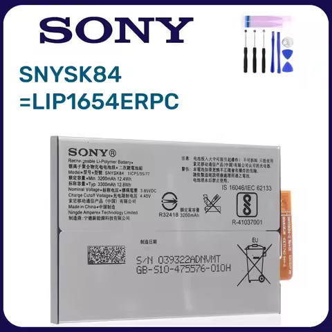 Original For Sony Xperia XA2 H3113 H4113 1309-2682 SNYSK84 Battery LIP1654ERPC 3300mAh Batteries Bat