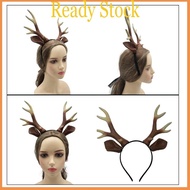 royal Animal Deer Ears Hairband Reindeer Antlers Headband Cosplay Halloween Deer Costume Deer Antler