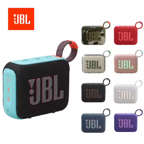 JBL GO4 USB-C Pocket Wireless Speaker With Stable Bluetooth For Travel, Big JBL Pro Sound with Punch