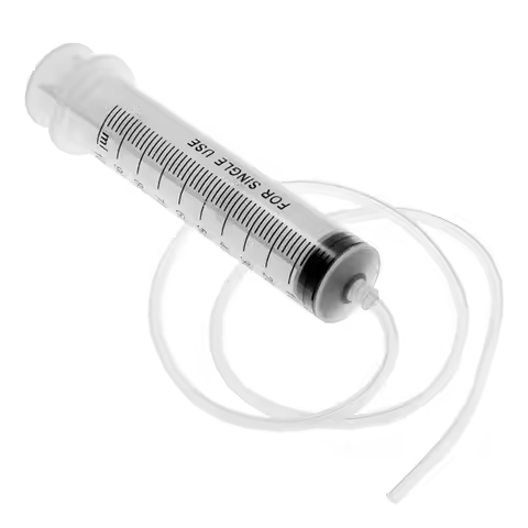 TRD For Car Clean Water Injector with Duct Pump Multi-function Plastic Syringe 100/300/500ml +30cm P