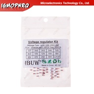 15Value *10pcs=150pcs LL34 SMD Zener Diode Assorted Kit 0.5W 2.7V-30V And LL4148 2.7V 3.3V 7.5V 8.2V