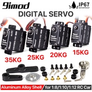 Full Aluminum Case Servo 35KG Waterproof  RC Servo 9imod Metal Gear Digital Servo 35kg 25kg 20kg 15k